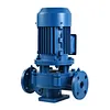 Vertical hot water booster pump